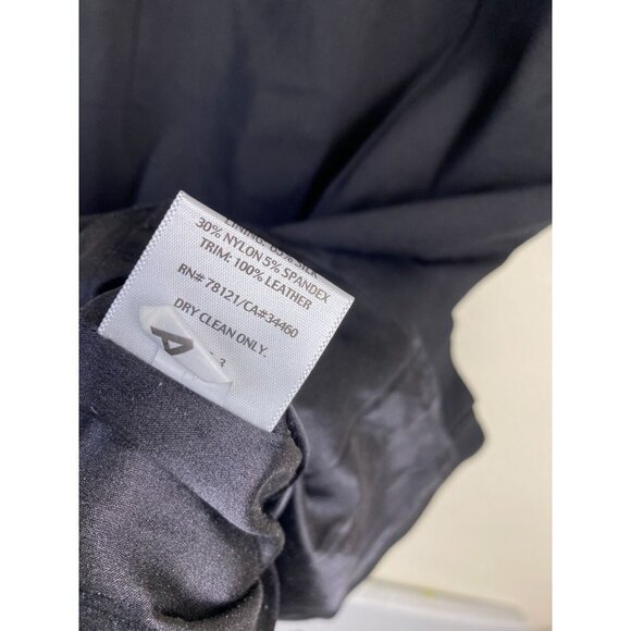 Eileen Fisher Black Sheath Dress Womens sz Small Minimalist Contemporary Neutral - Picture 9 of 14